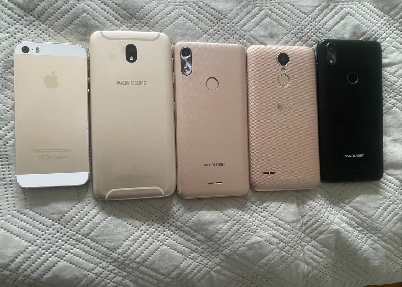 Smartphones para retirada de peças