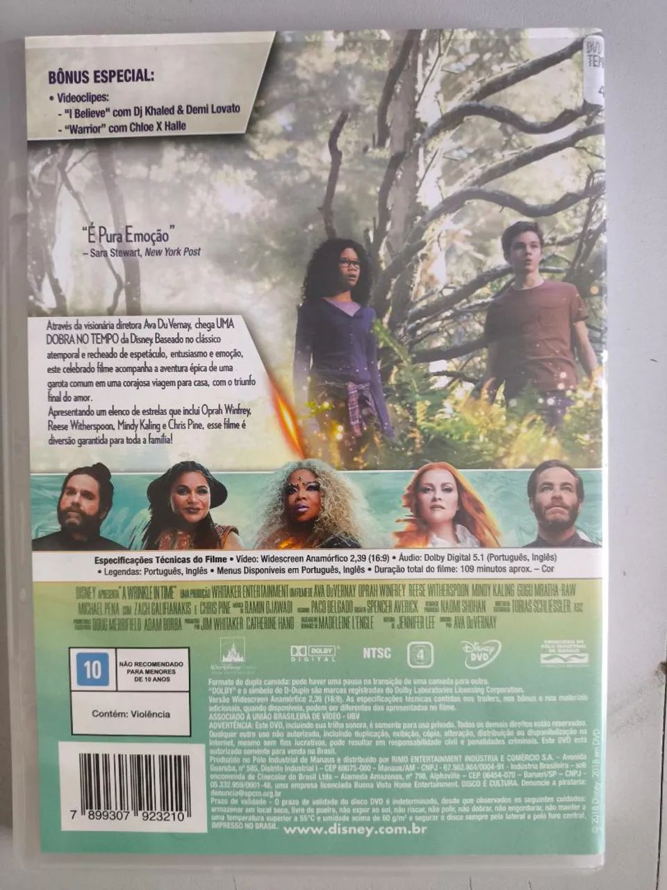 Dvd Uma Dobra no Tempo - Foto 2