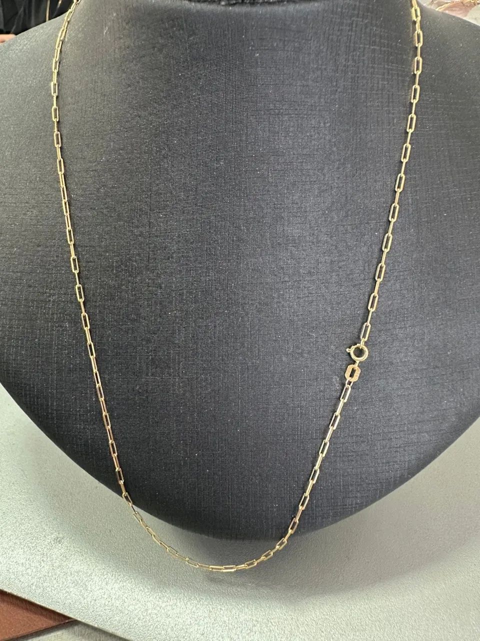 Corrente Tijolinho de ouro 3.07g 18k procedência garantia eterna - Foto 3