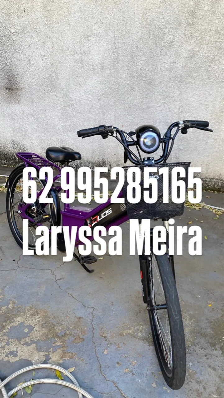 Bicicleta Elétrica - Laryssa Meira
