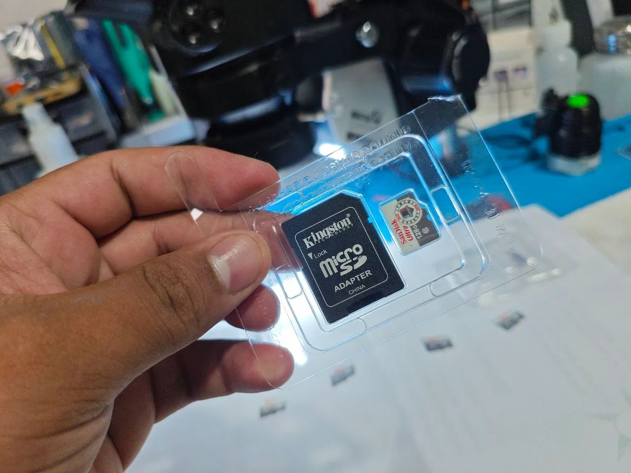 Adaptador Micro SD  classe 10 Kingston