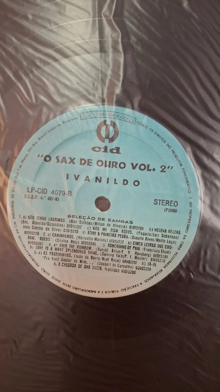 LP Ivanildo O Sax de Ouro Vol. 2 - Foto 2