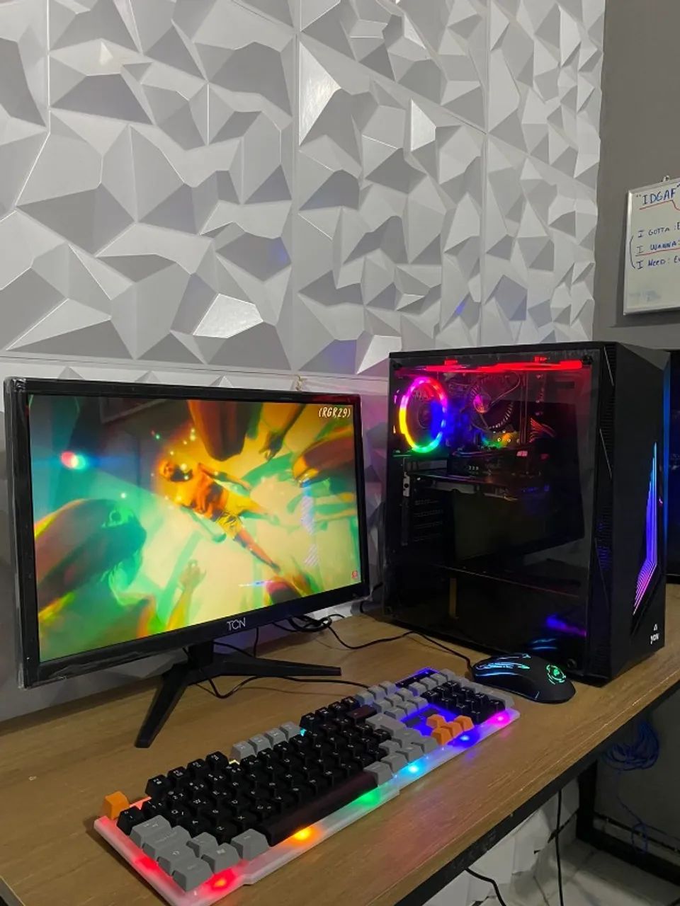 PC Gamer RX 580 Completo (Novo)