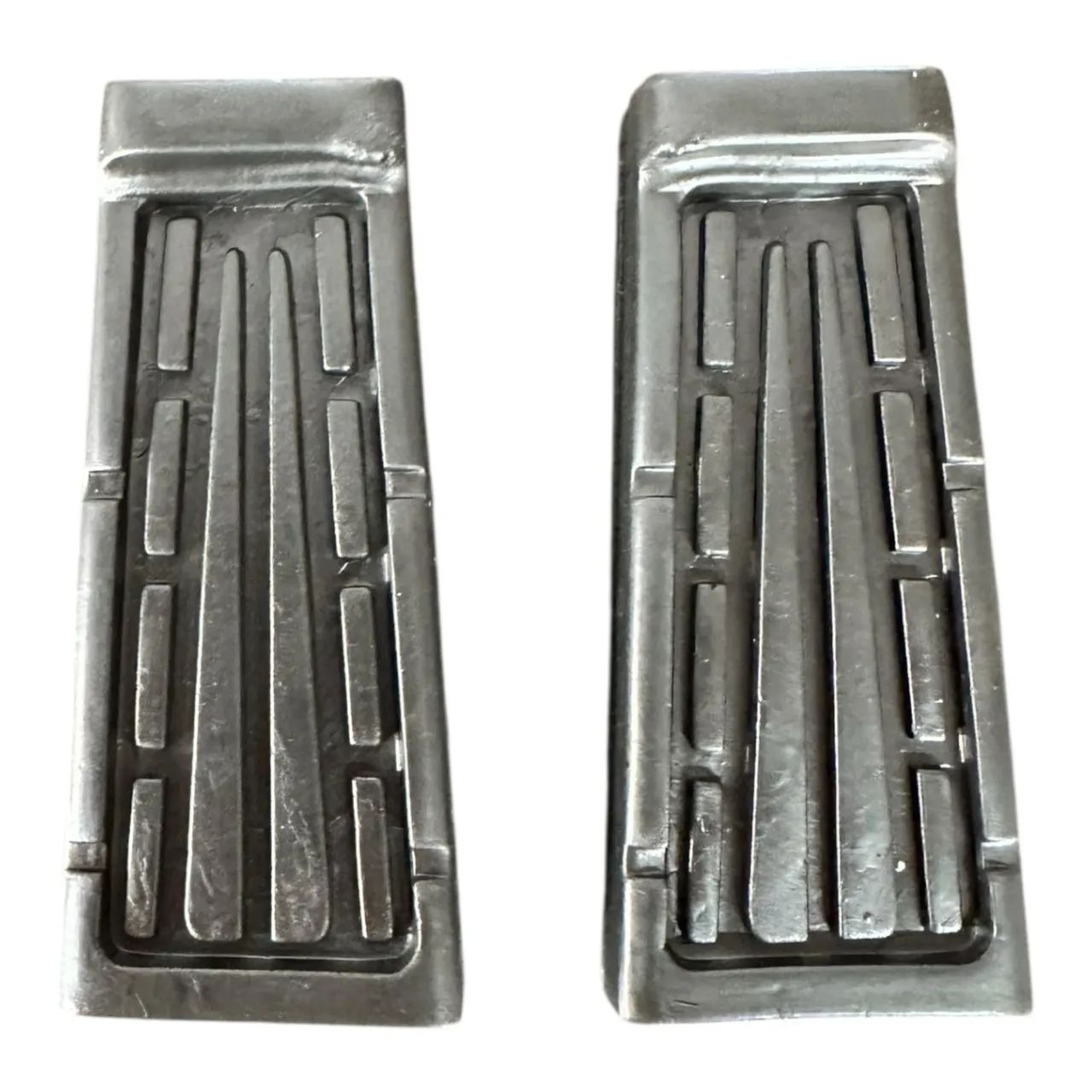 Borracha pedal estribo YBR 2001 Furo Pequeno.2 peças.