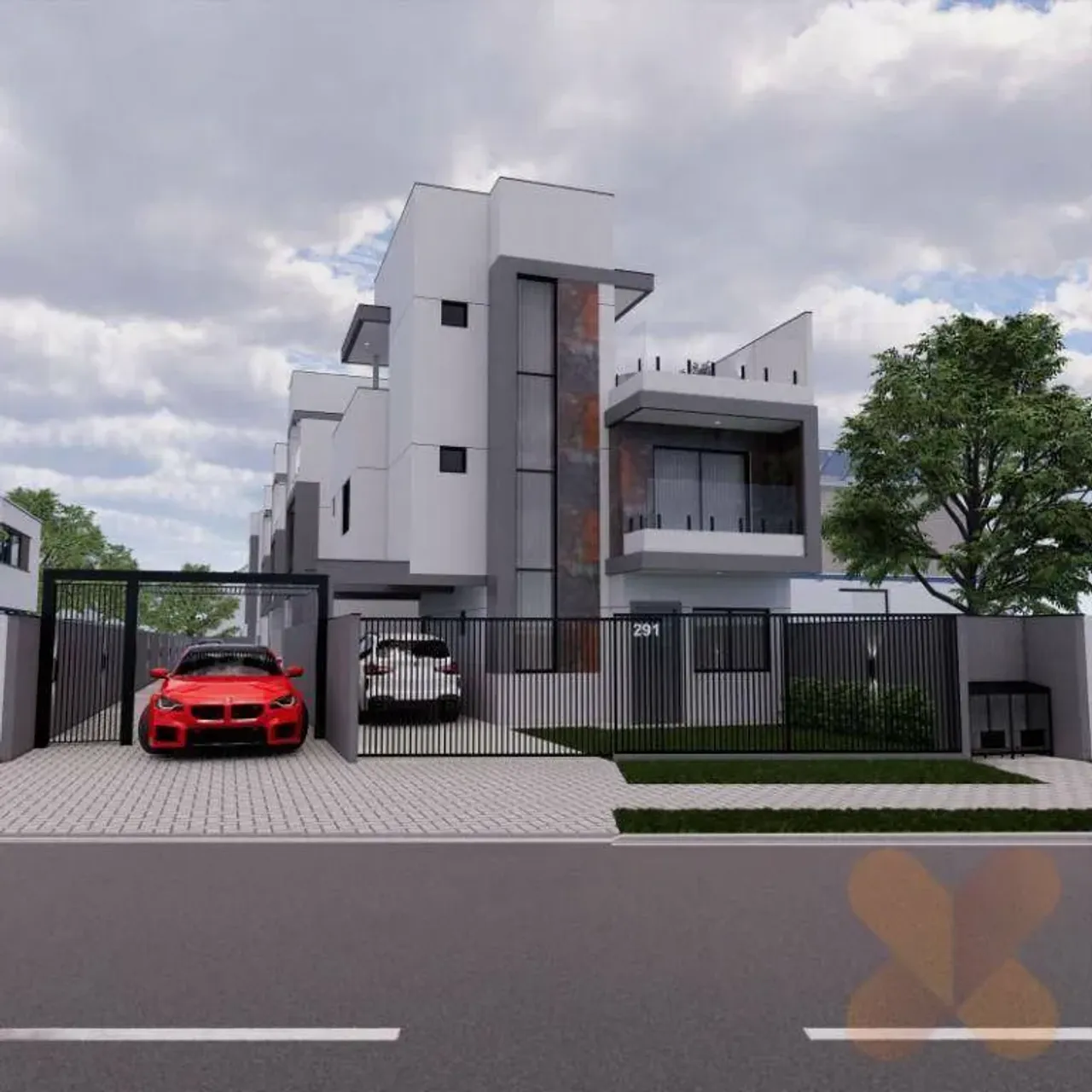 Sobrado à venda, 129 m² por R$ 850.000,00 - Capão Raso - Curitiba/PR