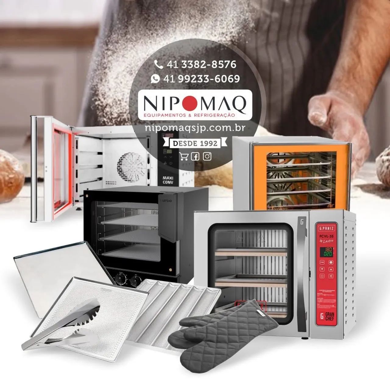 PRP-004 G2 PRETO FORNO TURBO ELÉTRICO - PROGAS - Foto 6