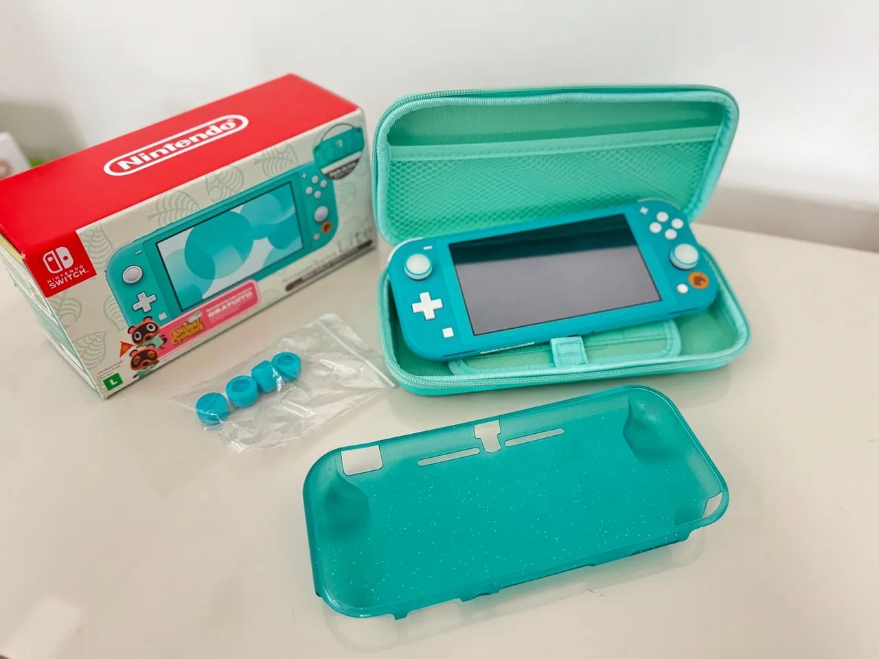 Nintendo Switch Lite DESBLOQUEADO Edição Animal Crossing - Foto 3