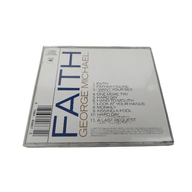 CD George Michael Faith 1987 - Original Usado - Foto 3