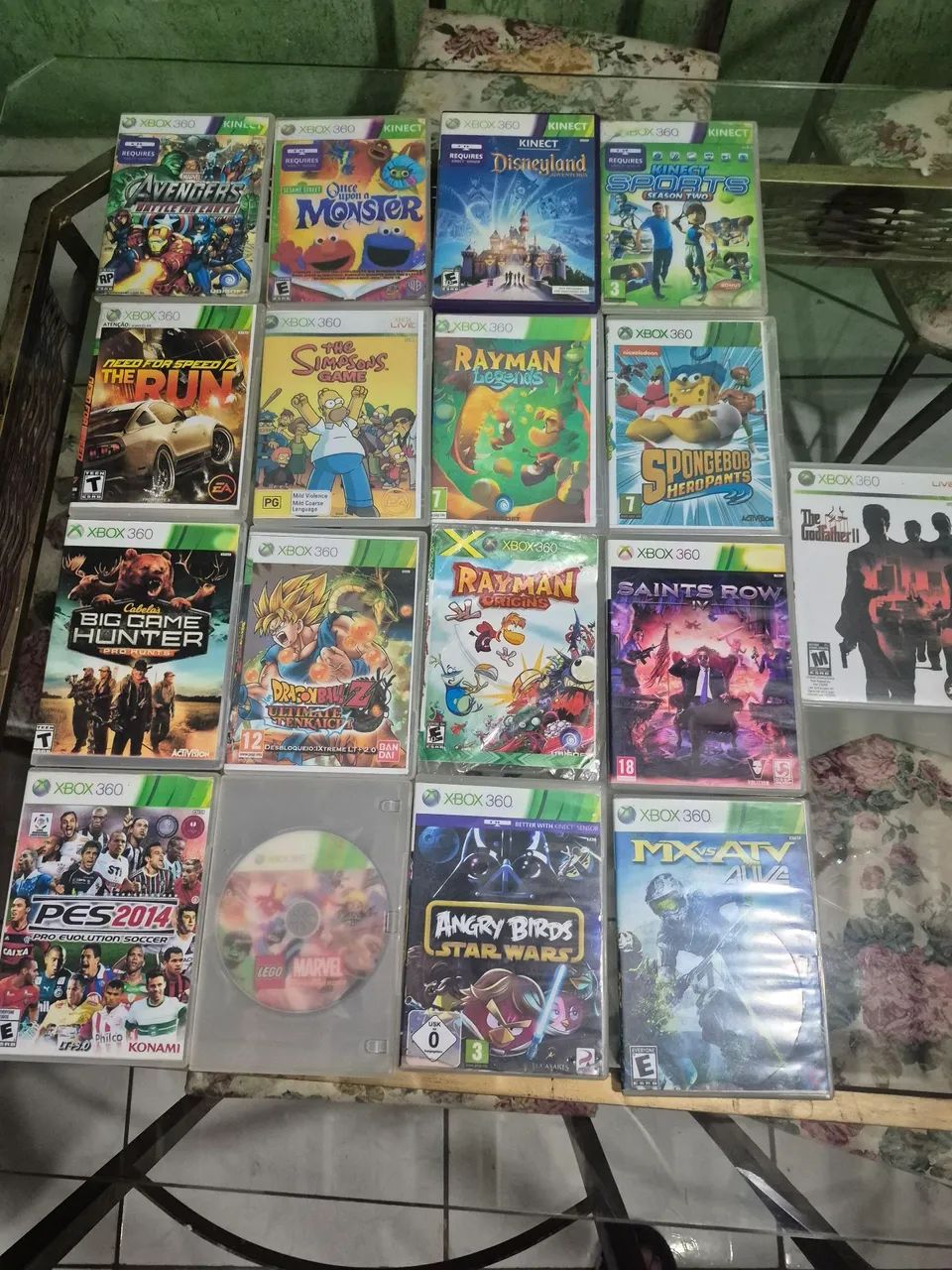 Kit 17 Jogos Xbox 360