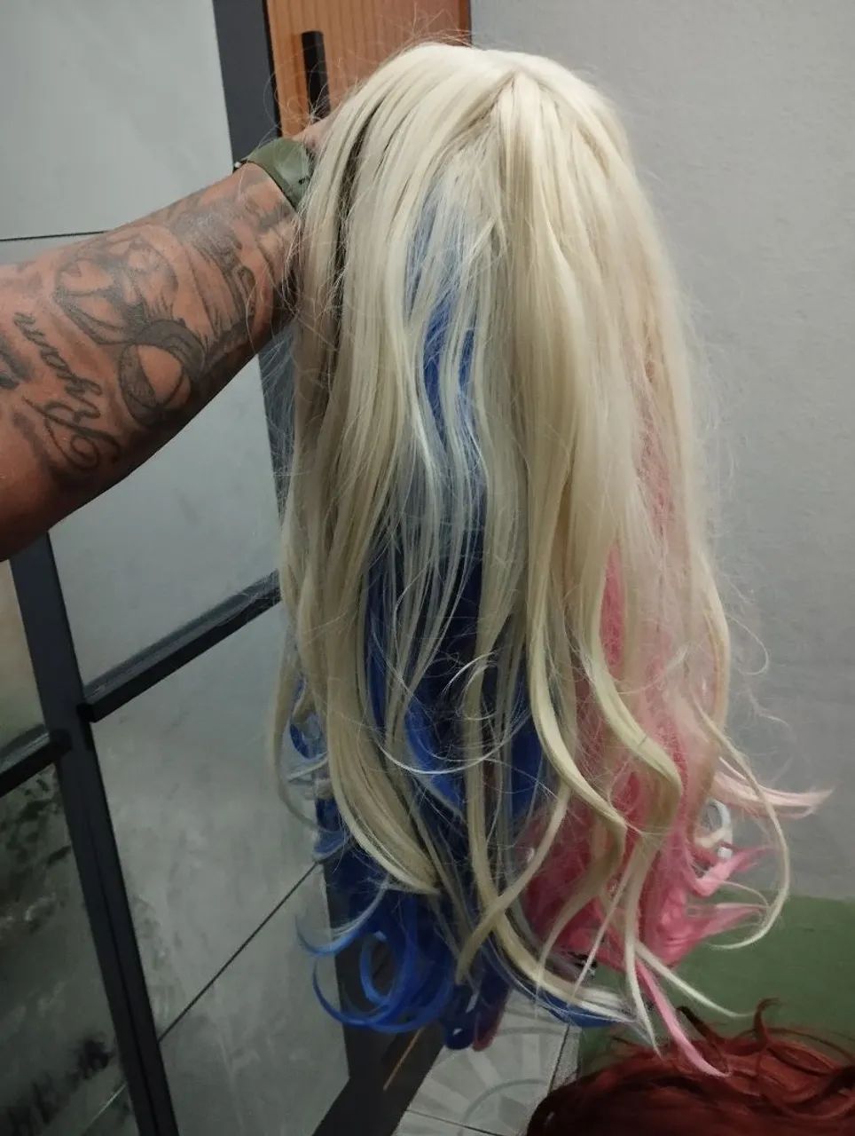 Perucas de cabelo sintético - 2 peças - Foto 3