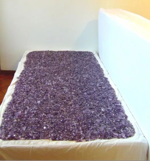 Pedras de ametista 50 reais/ kilo ; para meditação ou decoração - Foto 4