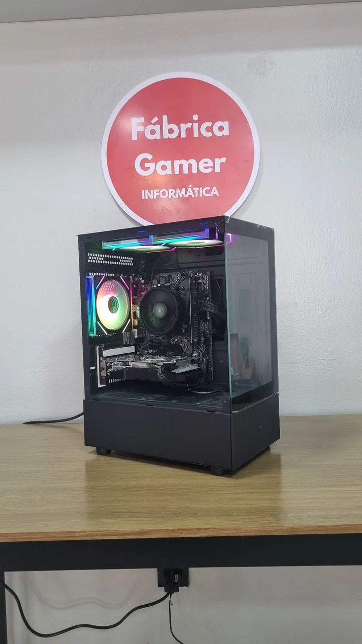 PC Gamer RX 580 8GB + RYZEN 5 5500<br><br>5 5500