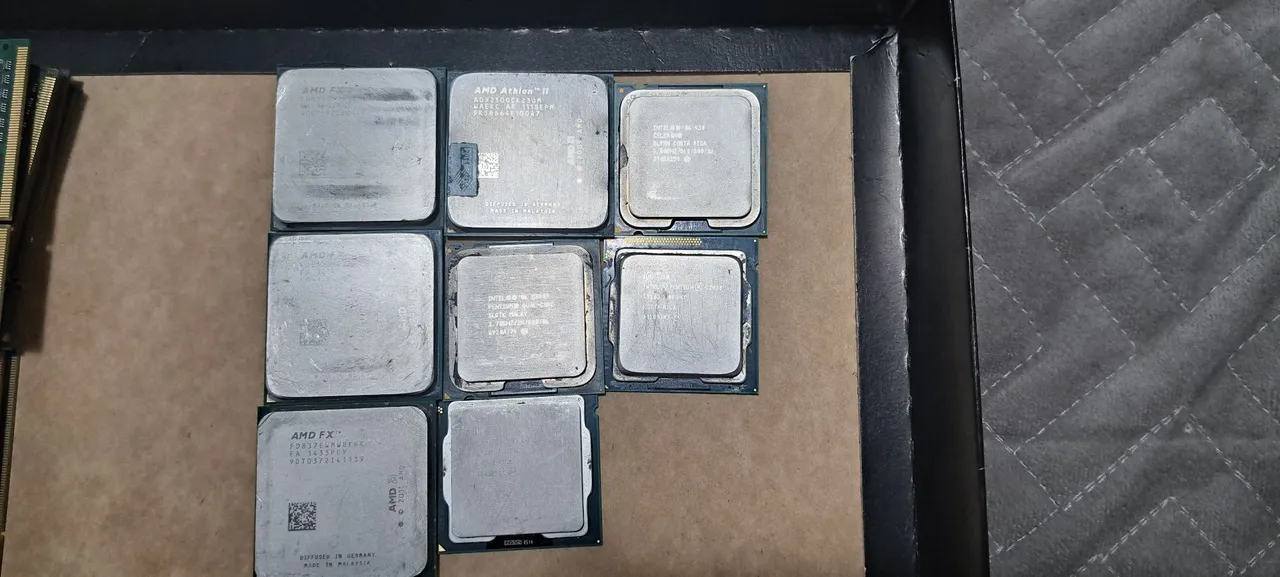 Lote de processadores de desktop