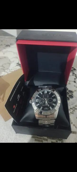 Relógio Technos Masculino - Prata - Foto 2