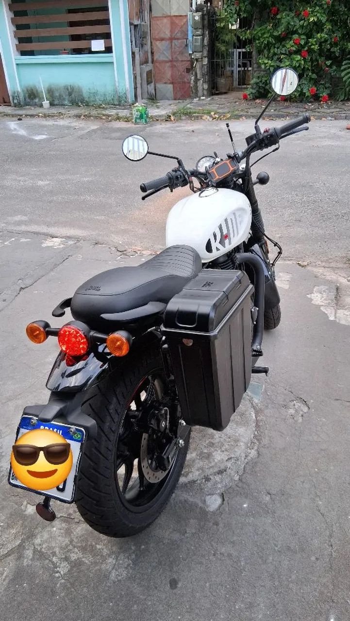 Baú / Alforge rígido Hunter 350 Royal Enfield  - Foto 6