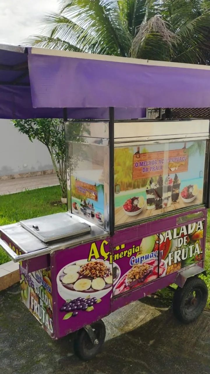 Carrinho de Açaí, Cupuaçu e Salada de Frutas - Foto 2