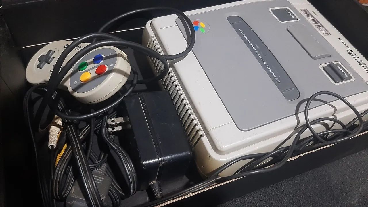 Nintendo super famicom, funcionando perfeitamente - Foto 4