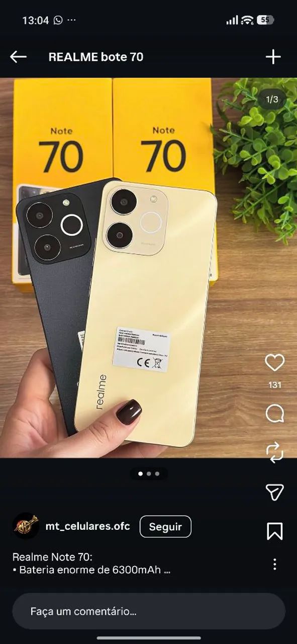 REALME NOTE  4/128GB  - Foto 2