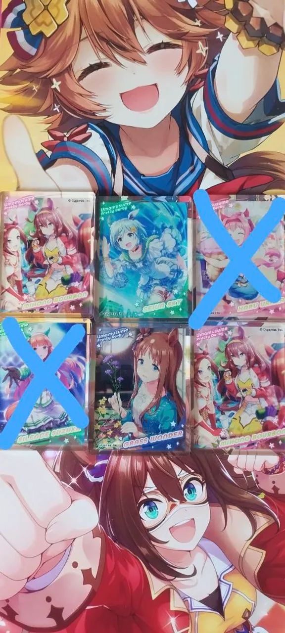 Umamusume acrílicos da Daiso  - Foto 2