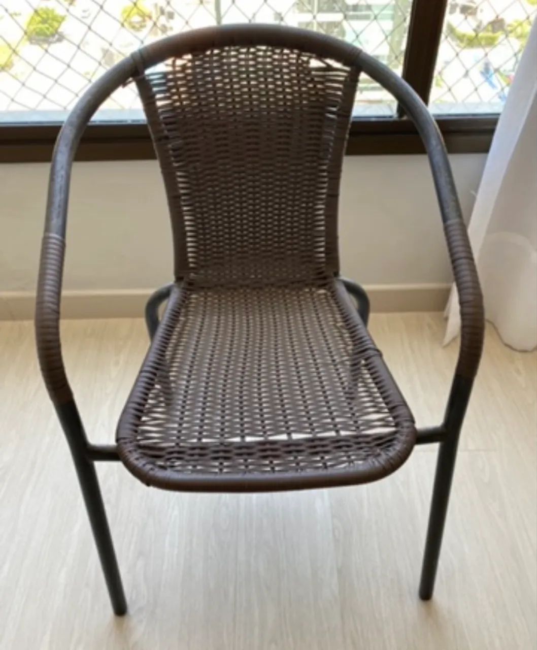 4 Cadeiras de junco