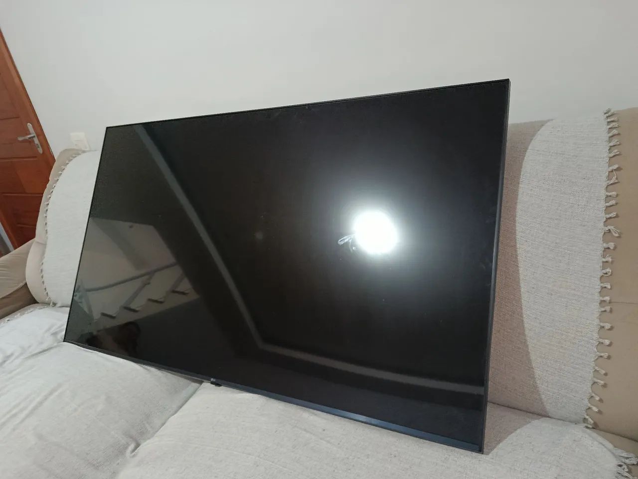 Tv LG Smart 65 polegadas tela trincada - Foto 2