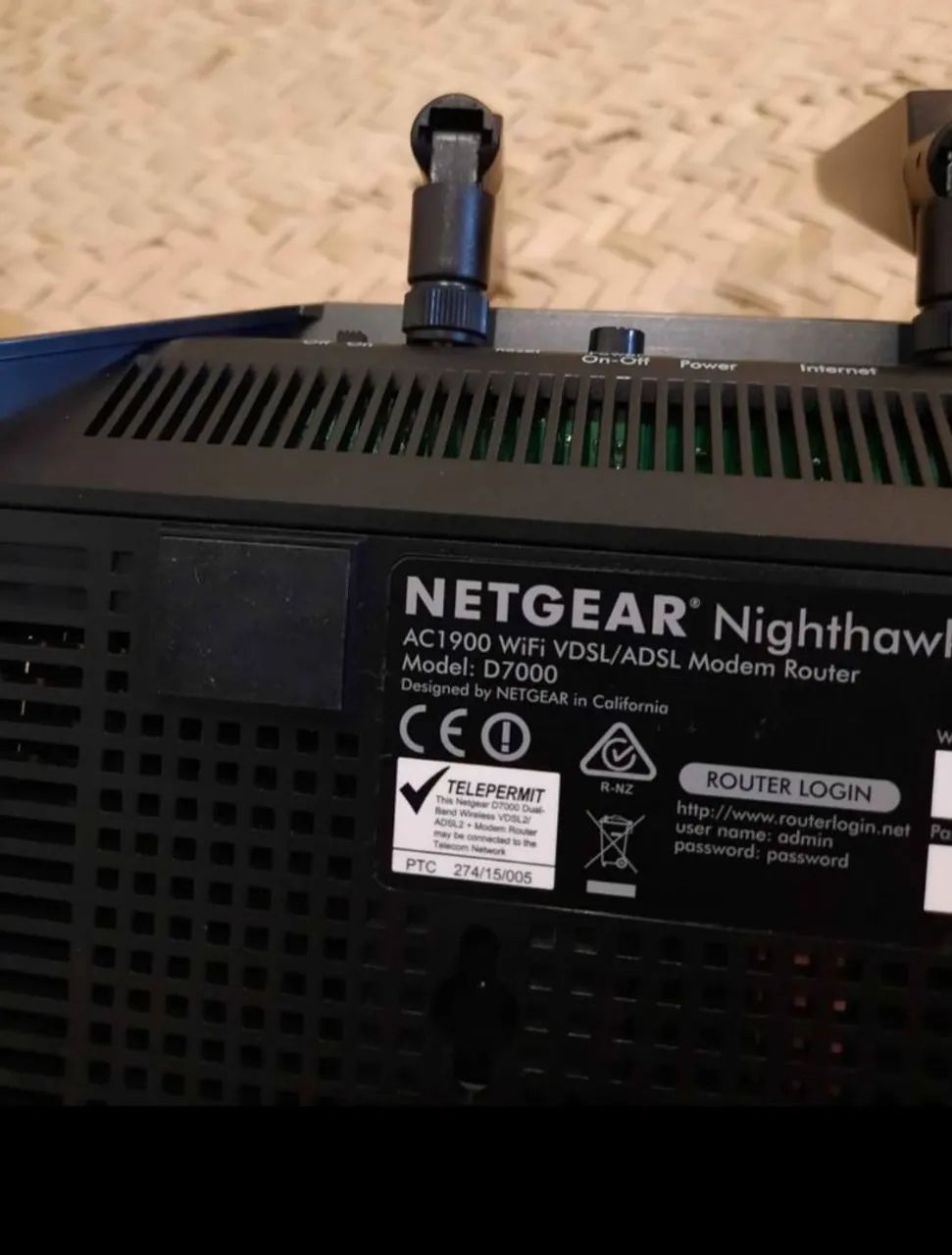 Roteador Gamer Netgear Nighthawk AC1900 Premium - WiFi Potente - - Foto 4