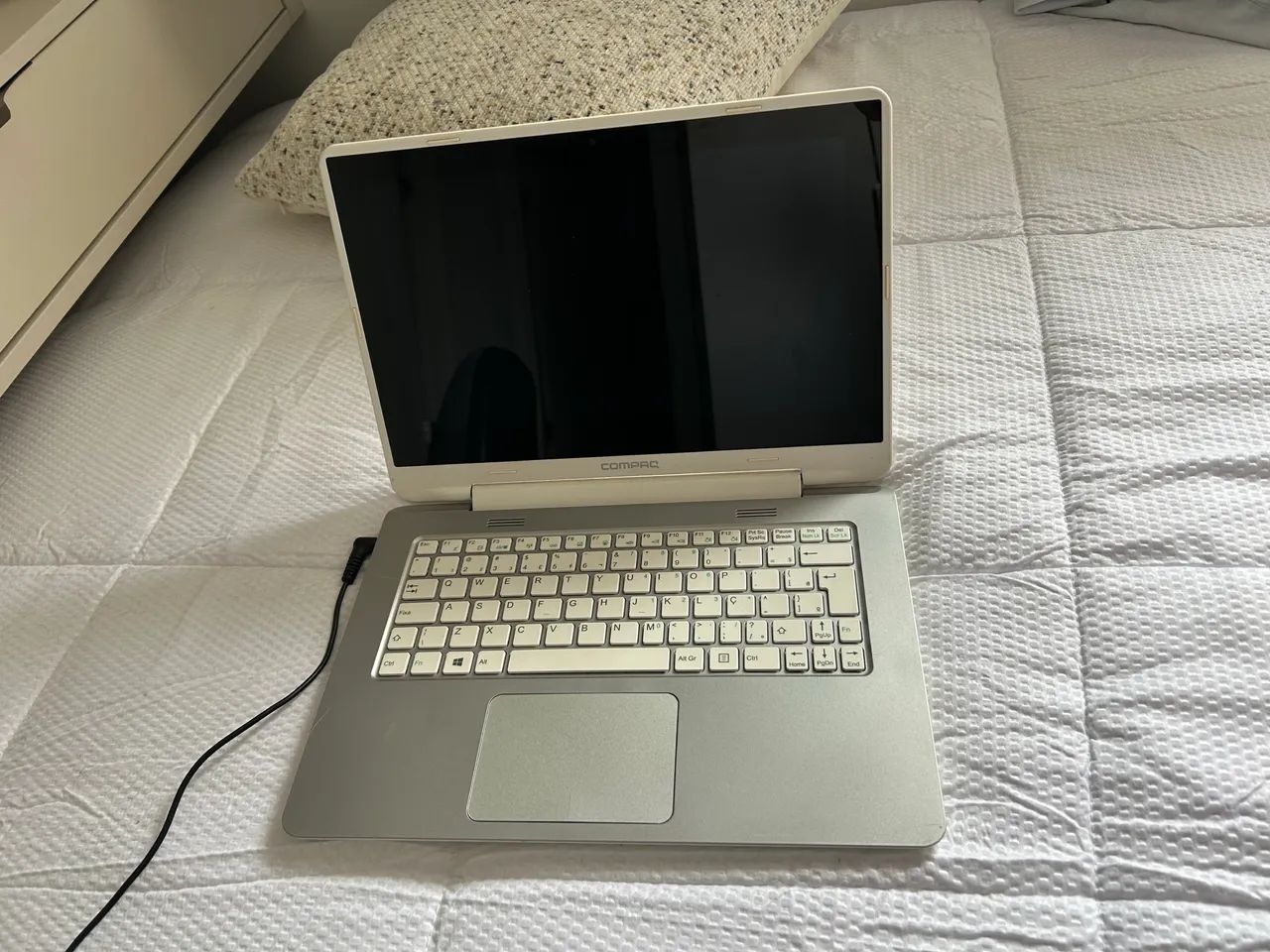 COMPUTADOR COMPAQ BRANCO - Foto 2