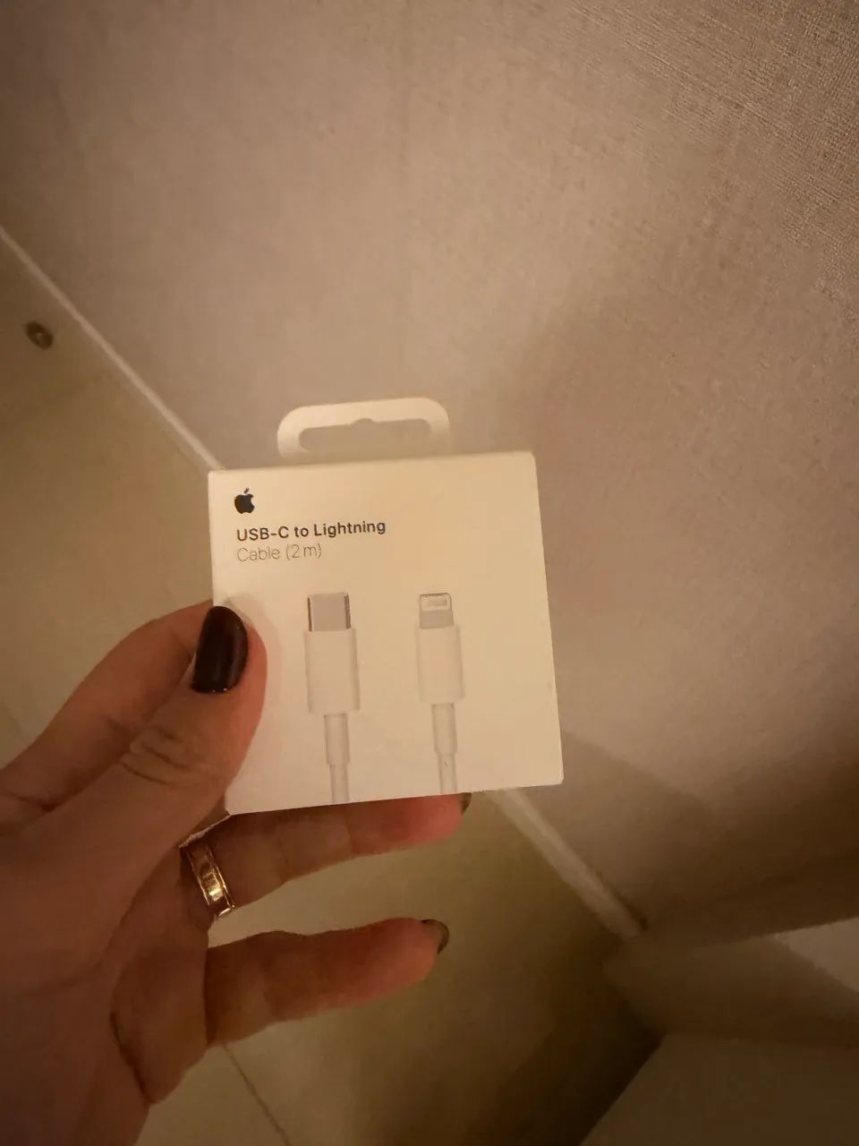 Cabo Apple ORIGINAL USB-C para Lightning - 2 metros - Foto 4