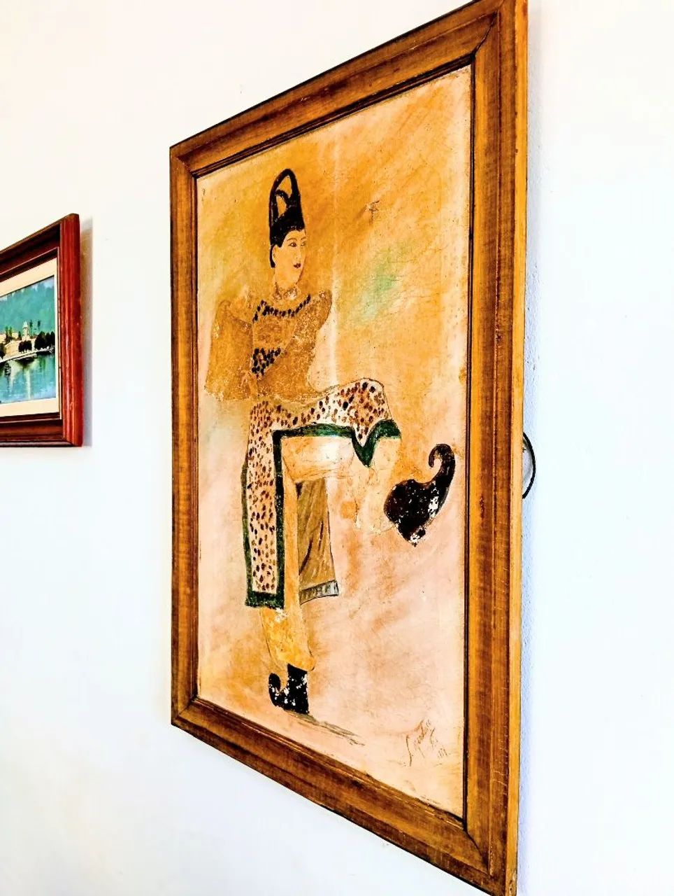 Quadro antigo assinado E.Mendonça 1978 - Foto 4