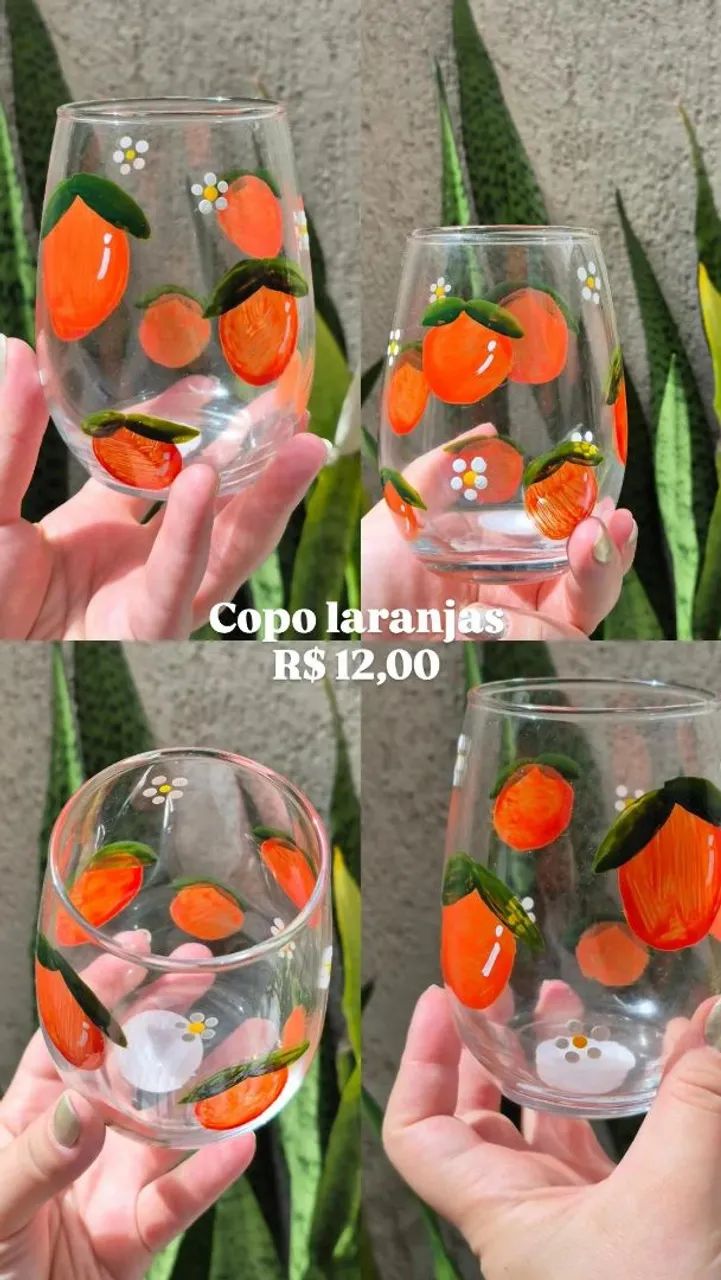 Copo de laranjas