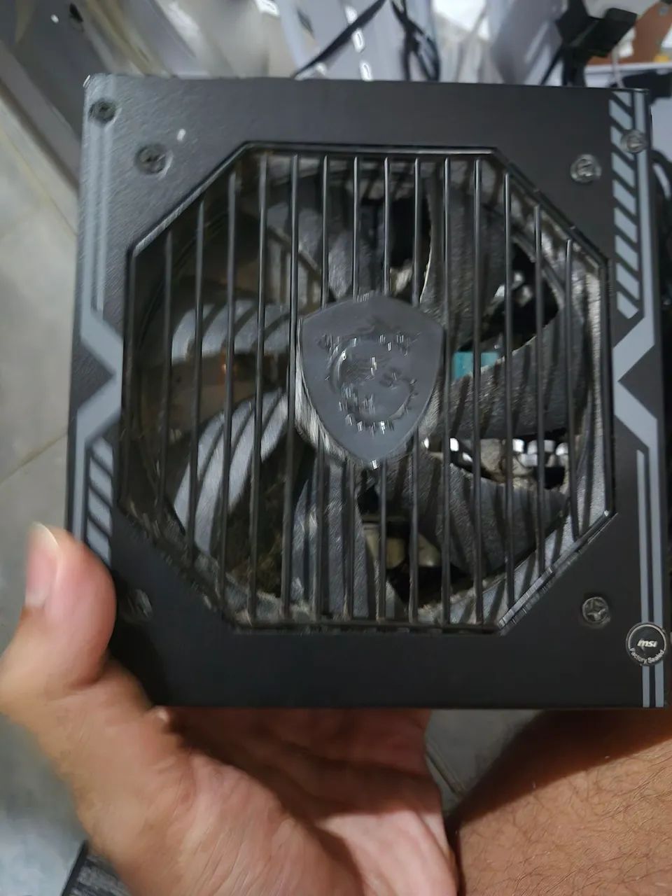 Fonte 650 msi 80 plus bronze 
