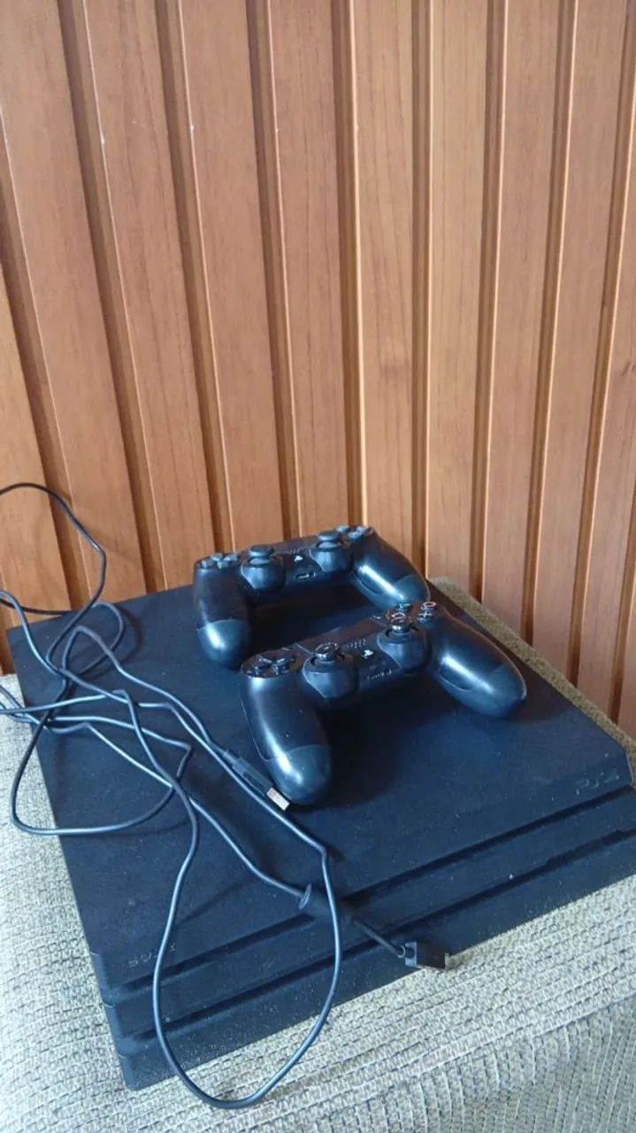 Playstation 4 pro dois controles  - Foto 3