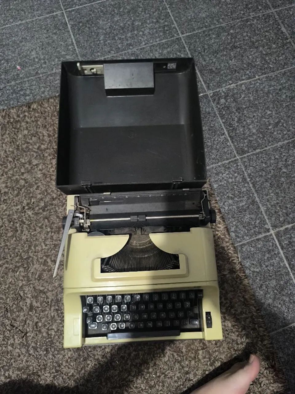 Máquina de datilografia