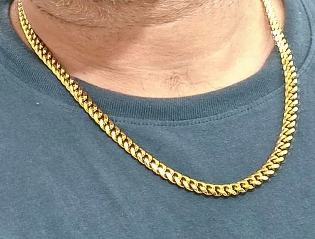 Corrente banhada a Ouro 18k (7 mm)