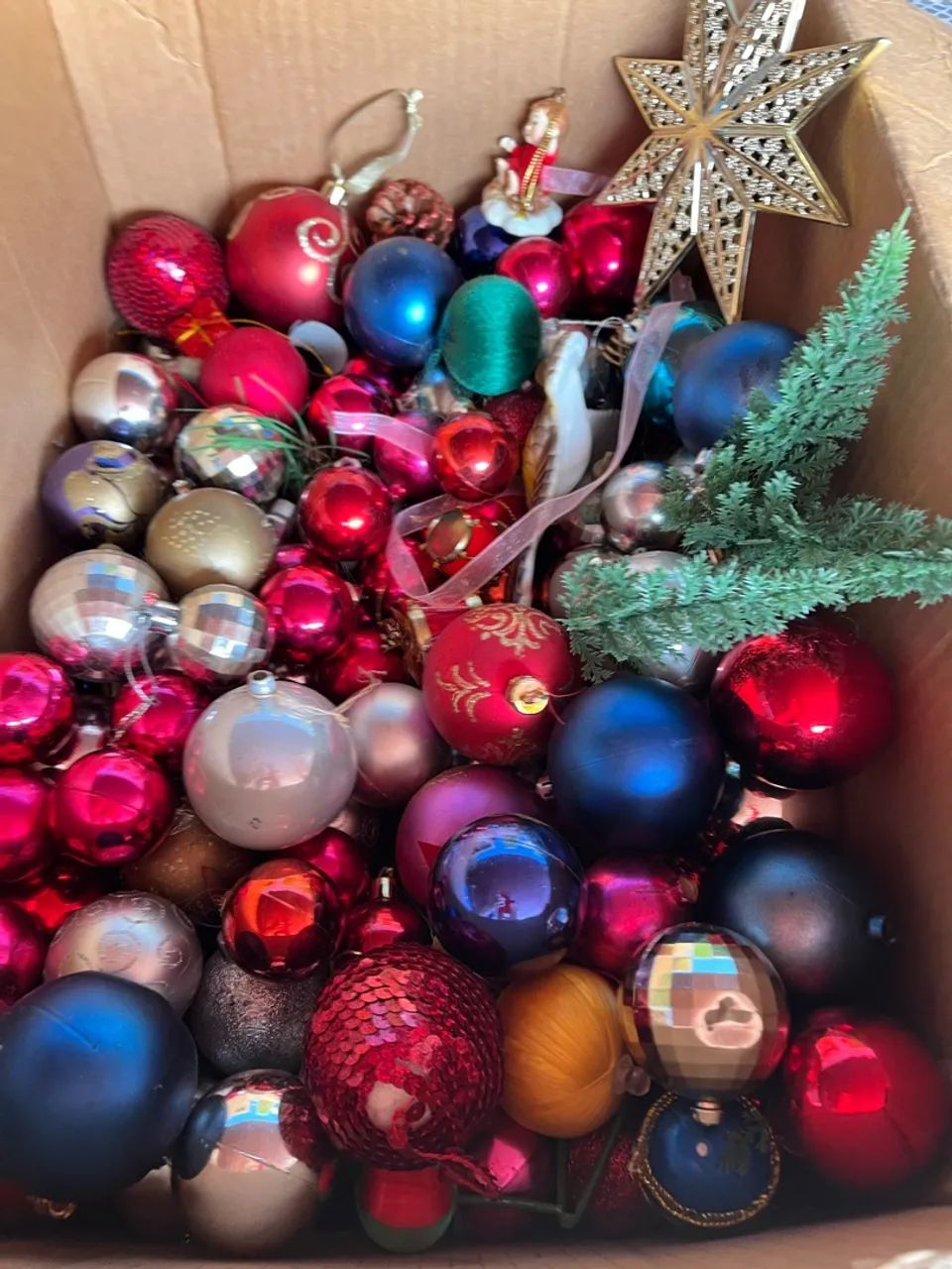 Enfeites Natal bolas e outros  - Foto 2