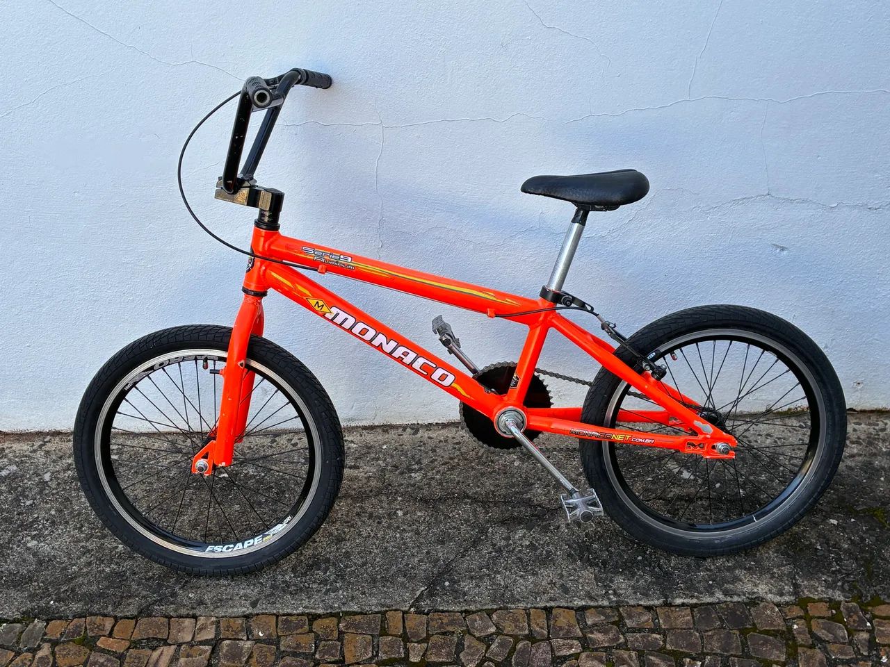 BMX Mônaco aro 20 Laranja neon - Foto 2