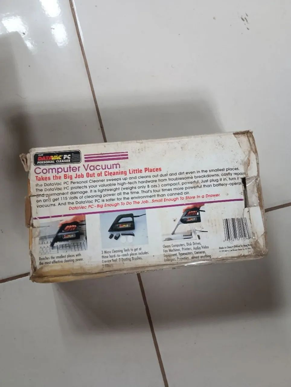 Mini aspirador de pó pra PC Datavac (Importado) - Foto 2