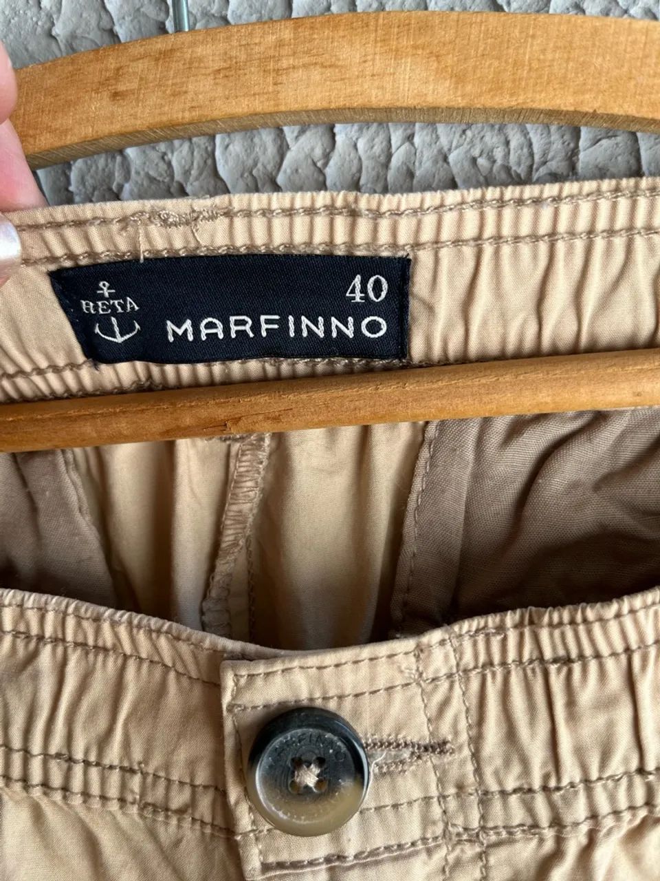 Bermuda masculina cor bege  - Foto 2