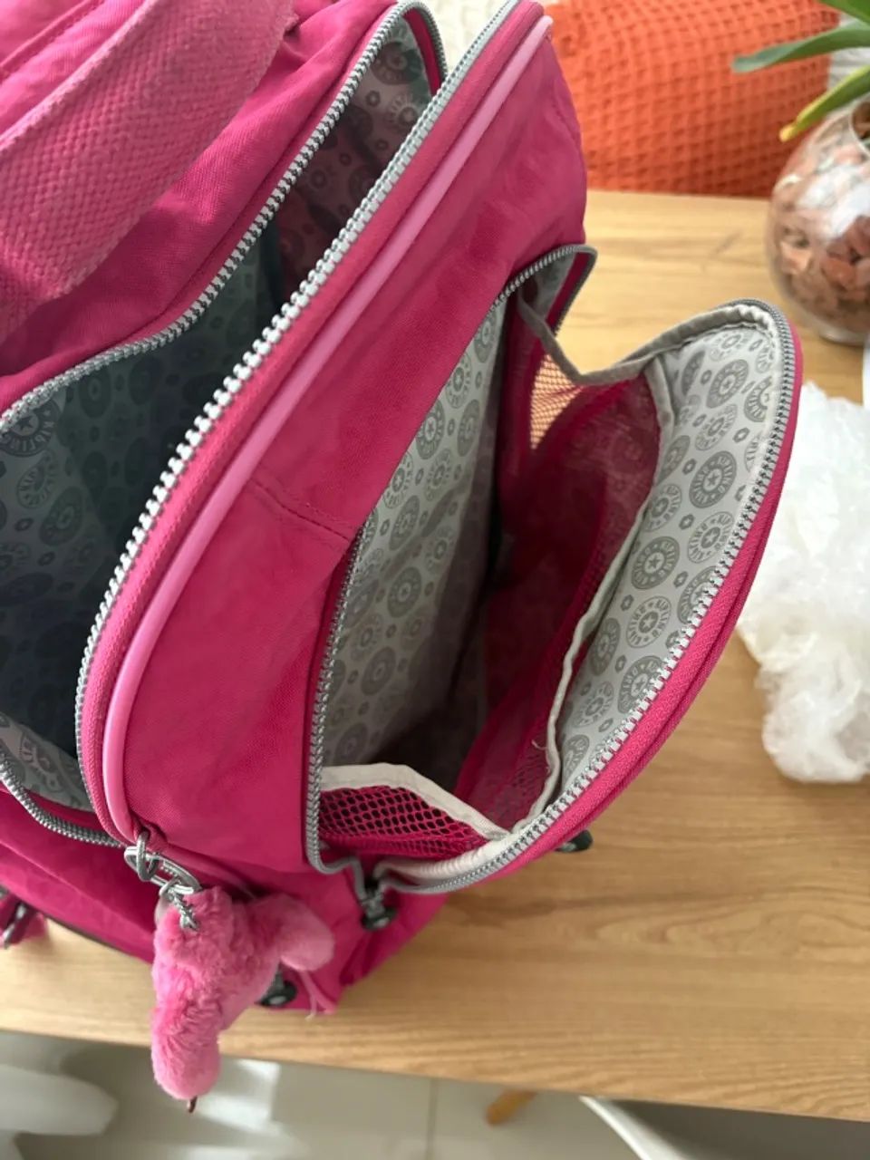 Mochila kipling Rosa pink - Foto 4