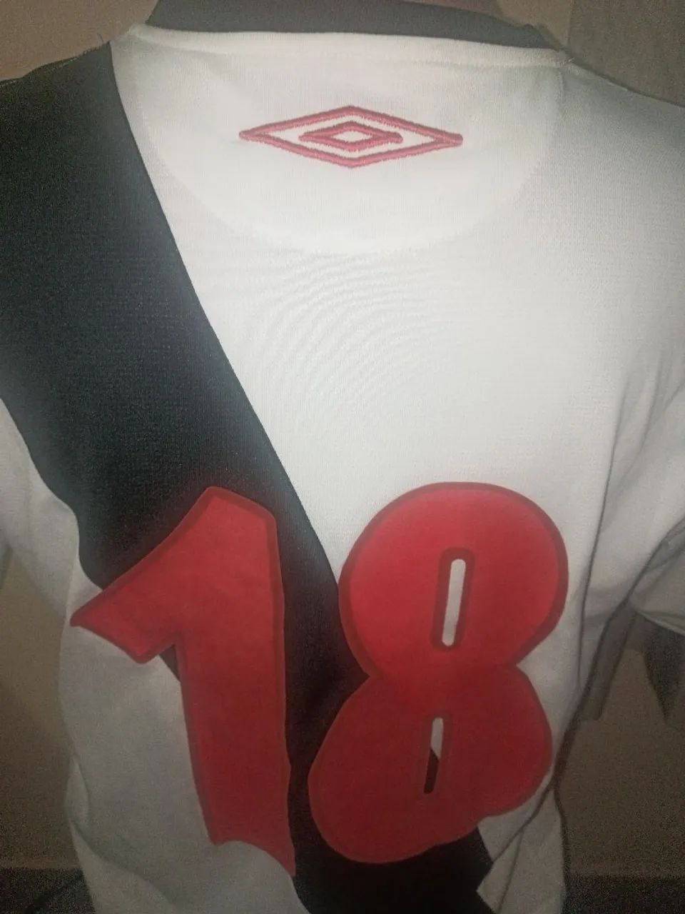 Camisa Vasco/Umbro/2006/branca modelo DIAMANTE  - Foto 5