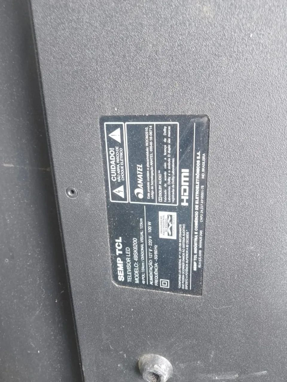 Tv para retirada de peças  - Foto 2