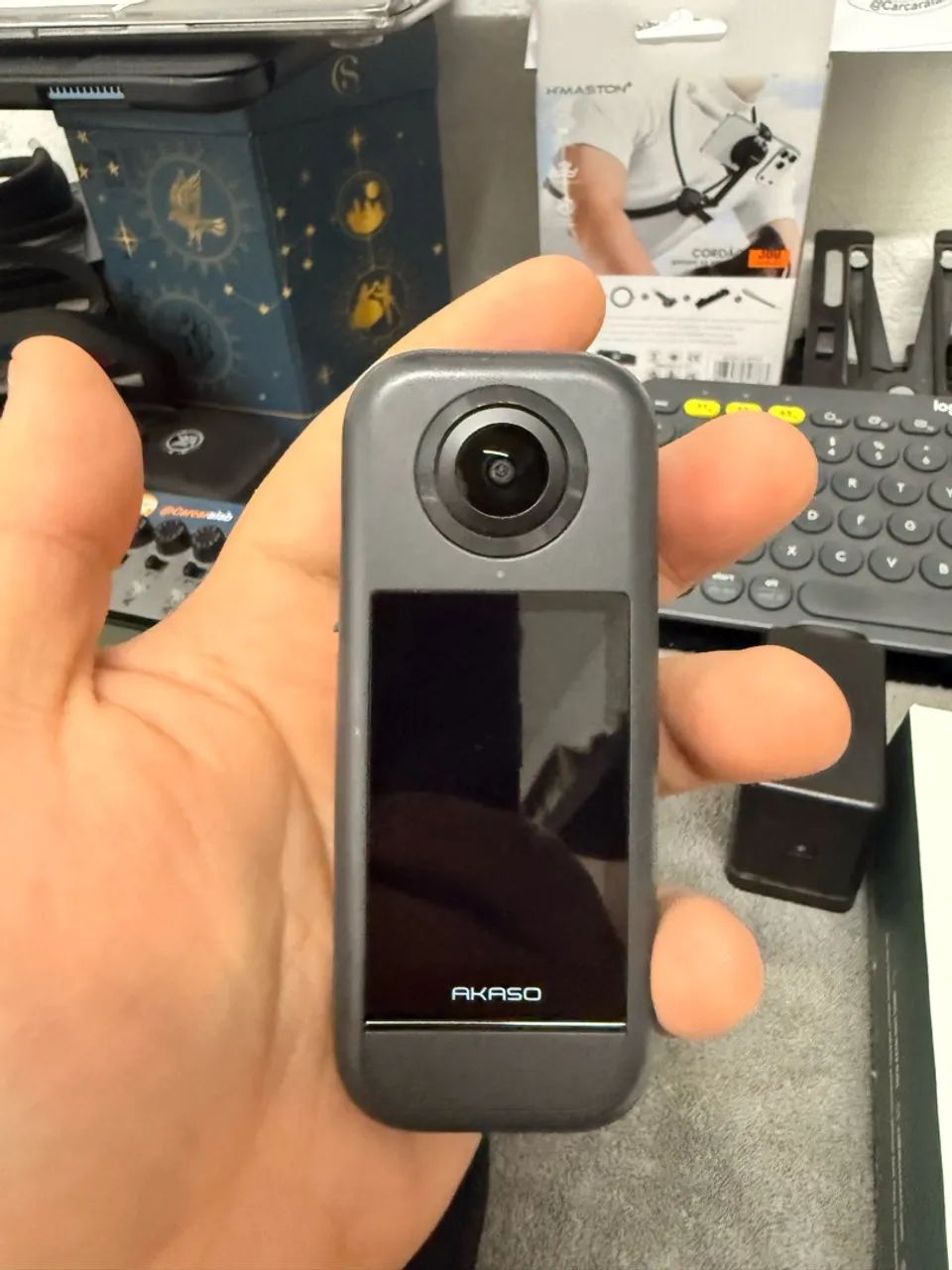 Câmera Akaso 360 action Cam (não é Gopro/instax ou dji)  - Foto 3
