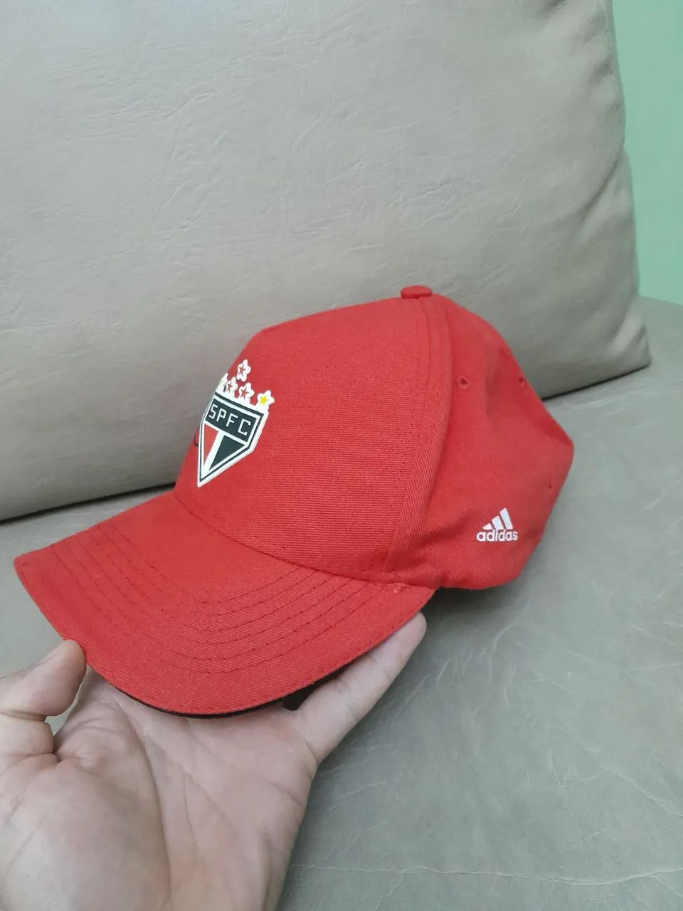 Boné Adidas São Paulo usado. - Foto 4