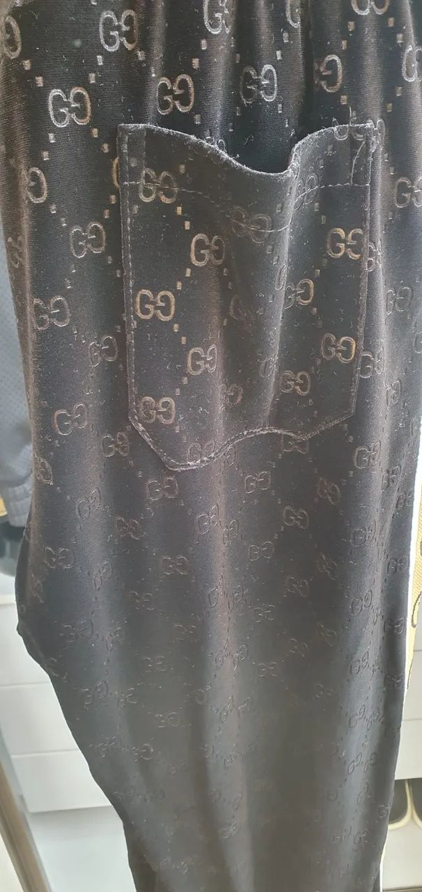 Conjunto Gucci masculino preto - Foto 3