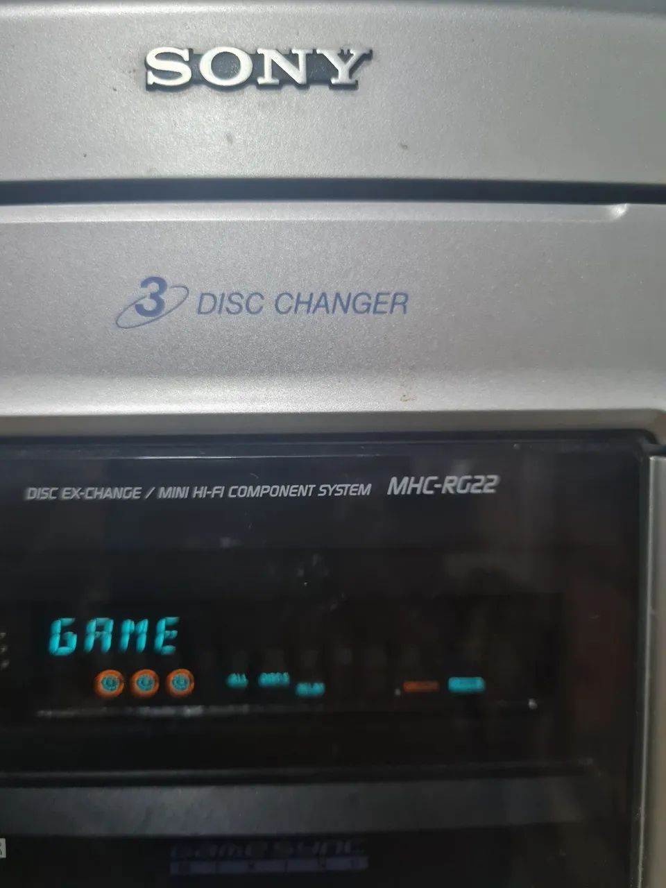 Sony MHC-RG22 só não funciona o CD o restante está tudo ok qualidade de Áudio muito boa - Foto 2