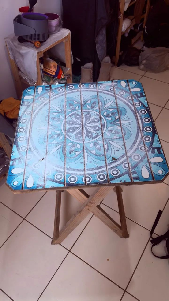 Mesinha Dobrável 
