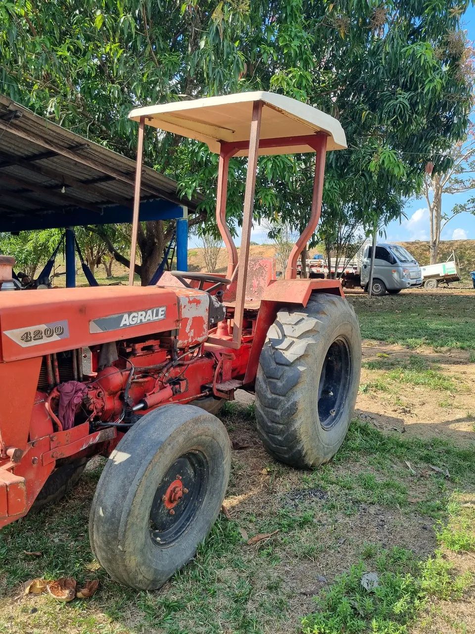 Trator Agrale 4200 ( Grade e Rocadeira)