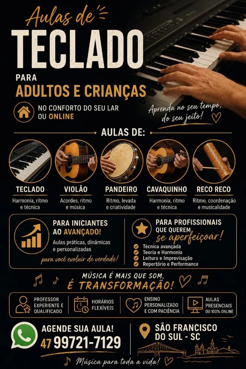 Aulas de música 