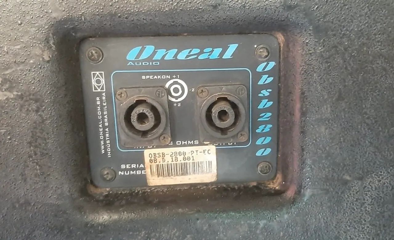 Vende - se 02 Sub Oneal e 01 amplificador 8000 Oneal - Foto 5