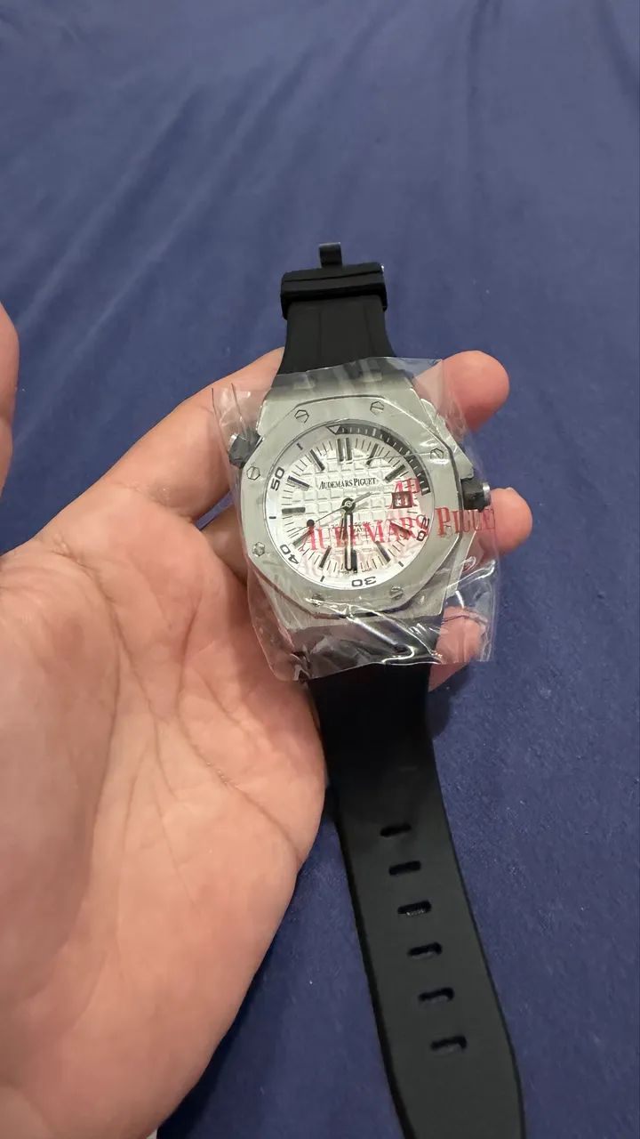 Relógio estilo audemars piguet linha premium 